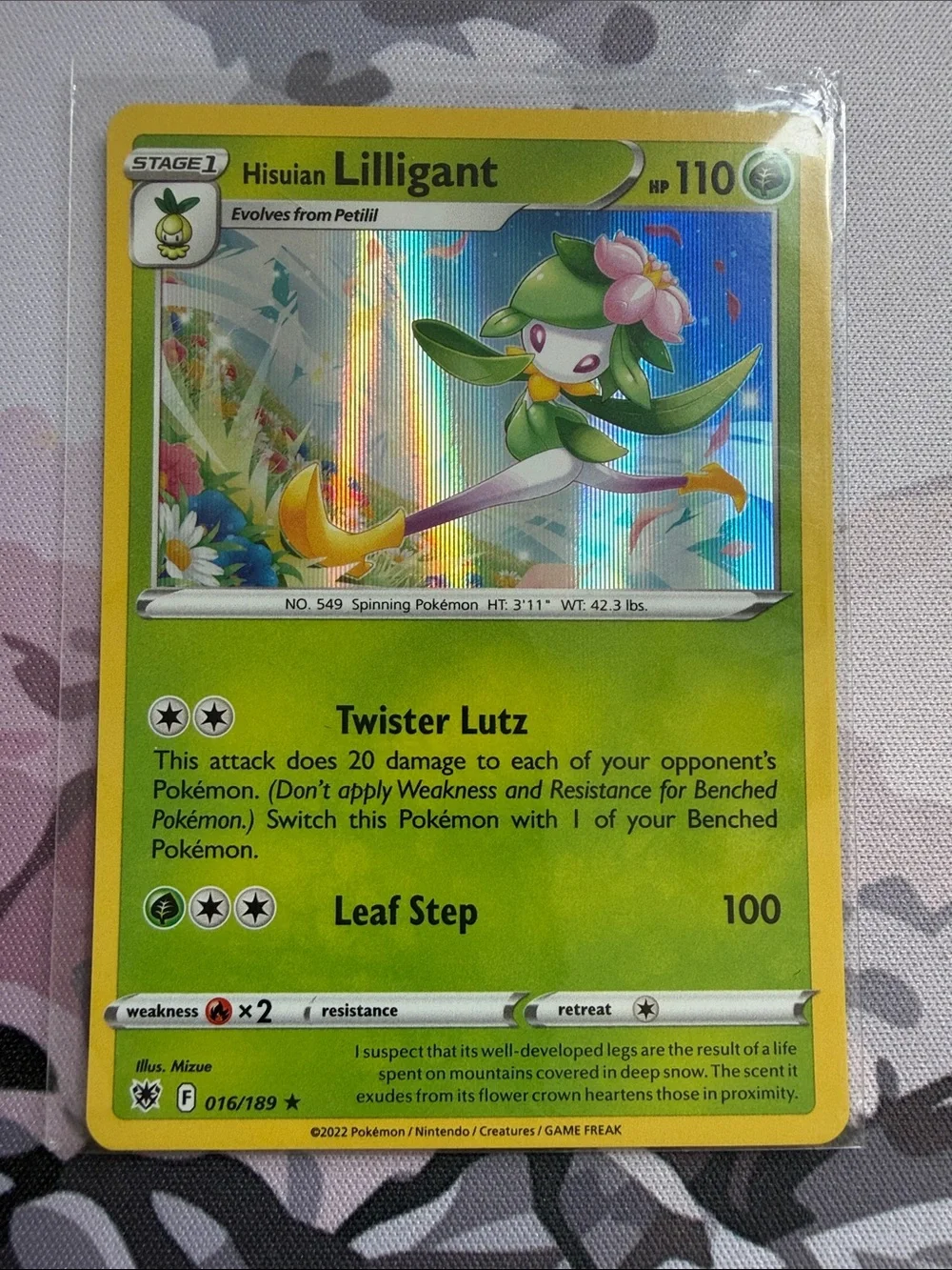 Petilil & Hisuian Lilligant Evolution Lot | 3 Cards | Reverse Holo | ✨5/$25✨